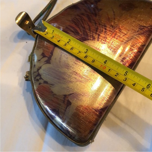 ELKA Hardcase clamshell shoulder strap evening bag clutch - Picture 13 of 15